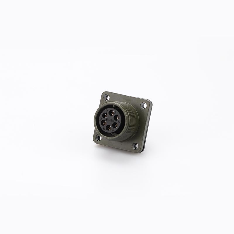 美軍標5015 電連接器 3102-14S法蘭插座